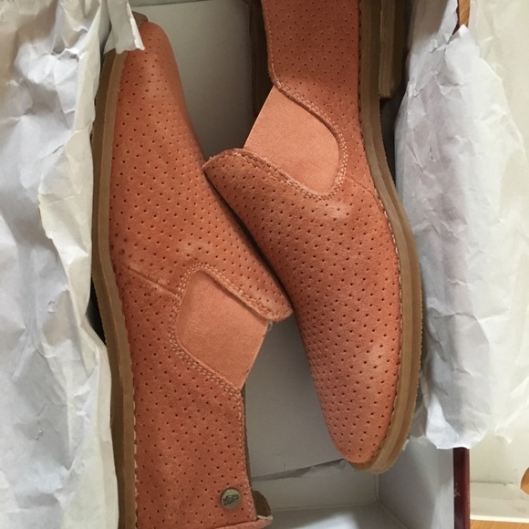 Hush Puppies Shoes - Hush puppies Annalise clever suede bootie coral